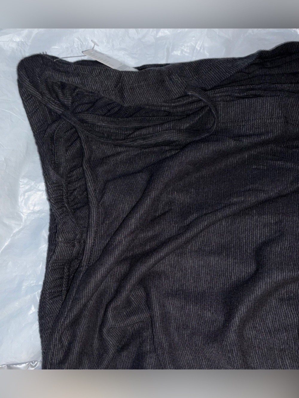 Free People Black Wrap Skirt Wide-Leg Pants - Picture 5 of 8